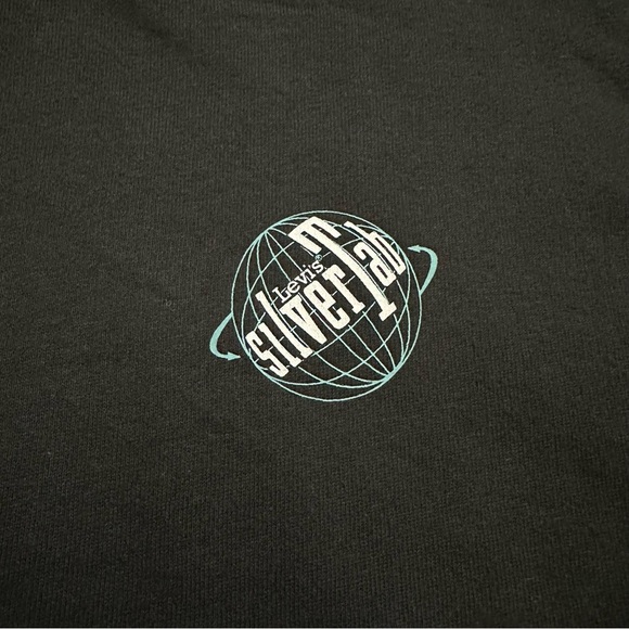 Levi’s Hoodie Womens Silver Tab Black - Picture 2 of 14